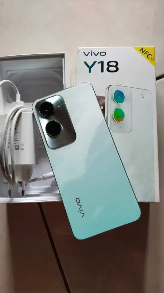 Vivo y18 ram 6+6/128 fullset original