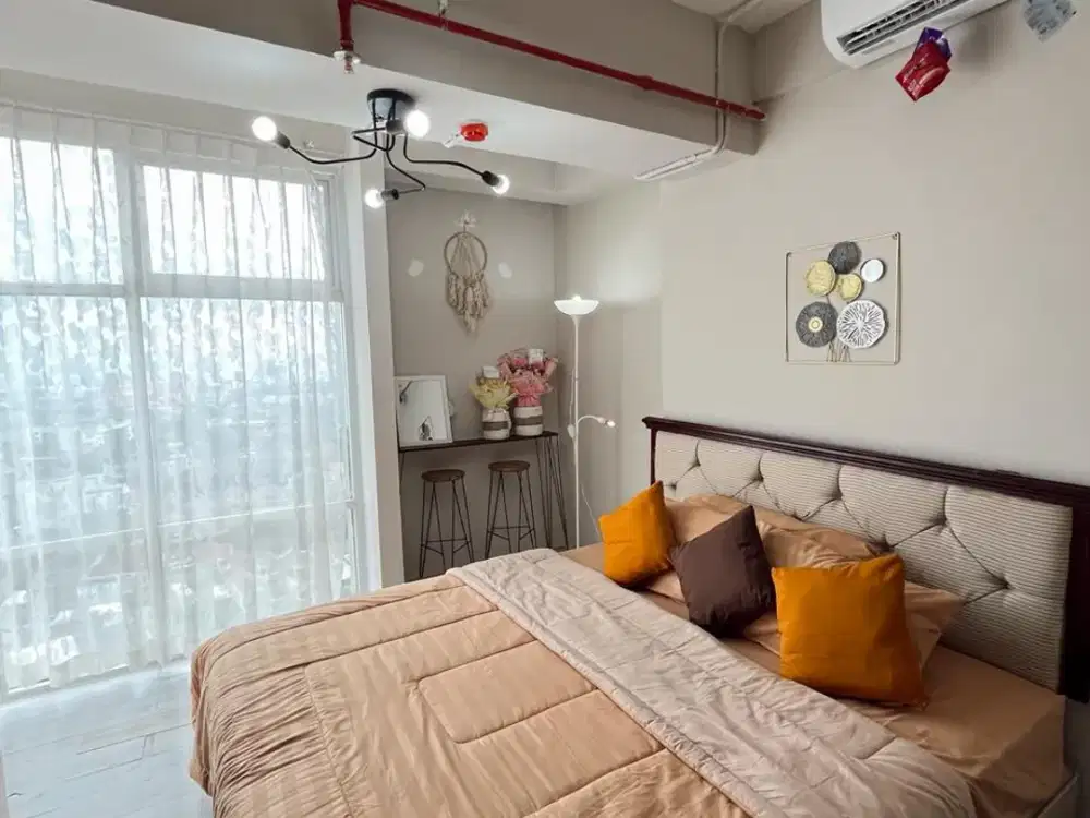 Sewa Apartemen Grand Asia Afrika Bandung 2BR 56m2 Full Furnish Lantai 22