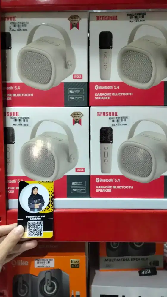 REDSKULL BT SPEAKER ATLANTIS DAHSYAT