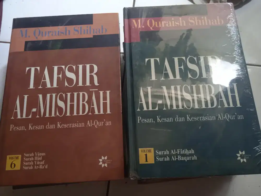 Dijual murah buku buku tafsir al mishbah