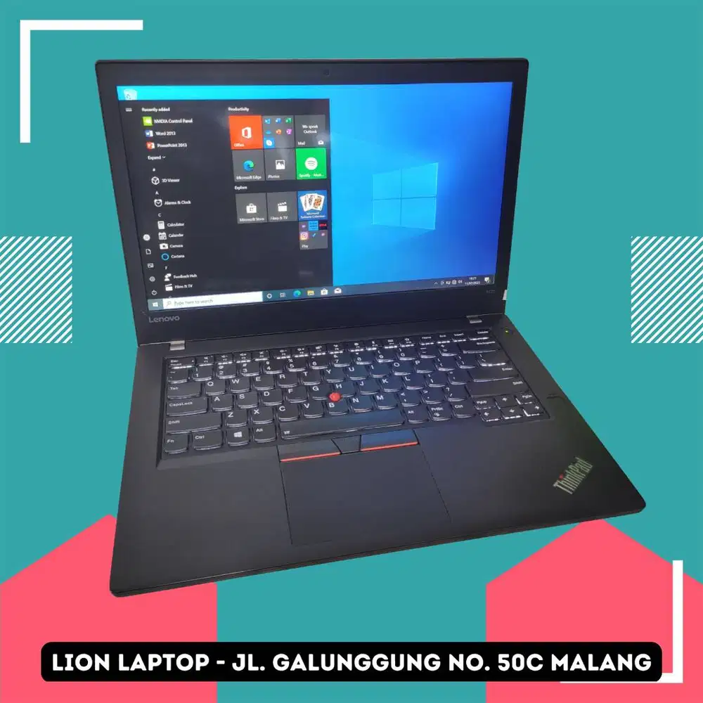 RAM 8GB SSD 256GB i5 Touchscreen Lenovo Thinkpad T470 [06|02]