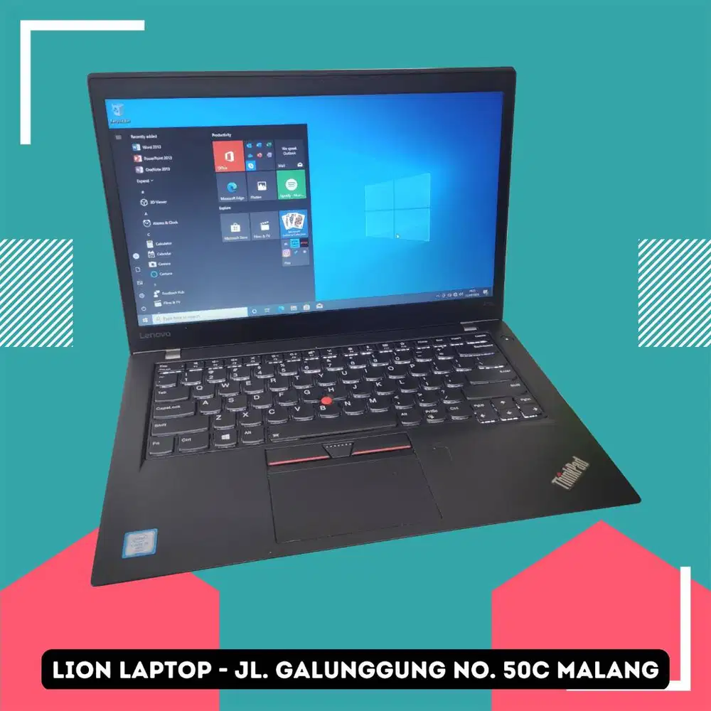 RAM 8GB SSD 256GB Core i7 SLIM Lenovo Thinkpad T470s [06|02]