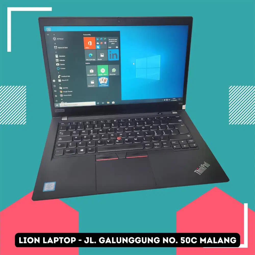 RAM 16GB i5 Gen 8 SSD 256GB Lenovo Thinkpad T490 [06|02]