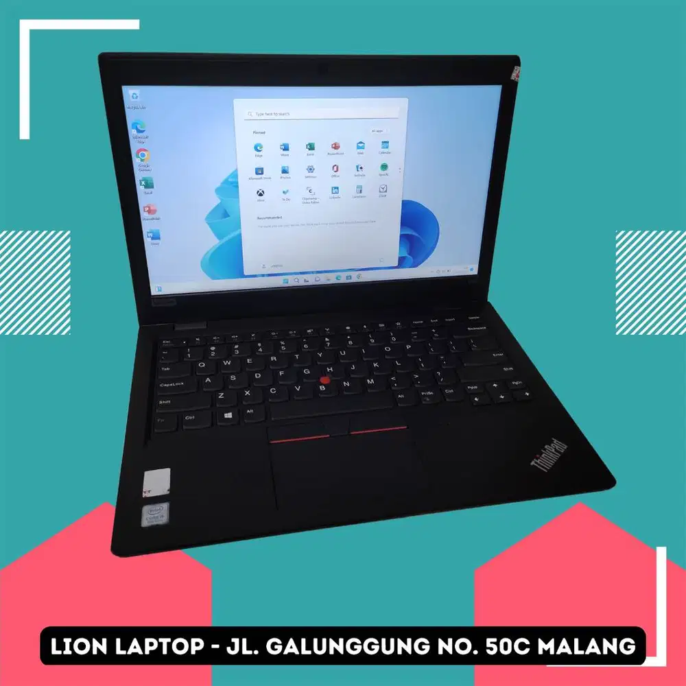 Core i5 Gen 8 RAM 8GB SSD 256GB Lenovo Thinkpad L390 [06|02]