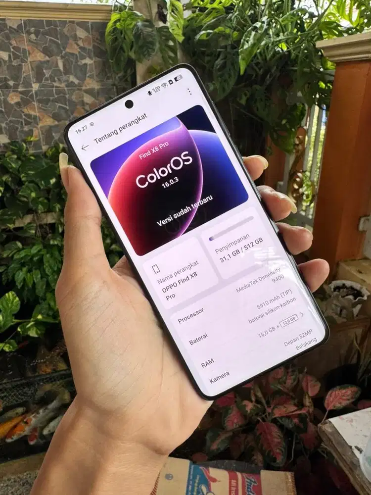 oppo Find X8 Pro 16/512 Fullset No Minus Harga Pas