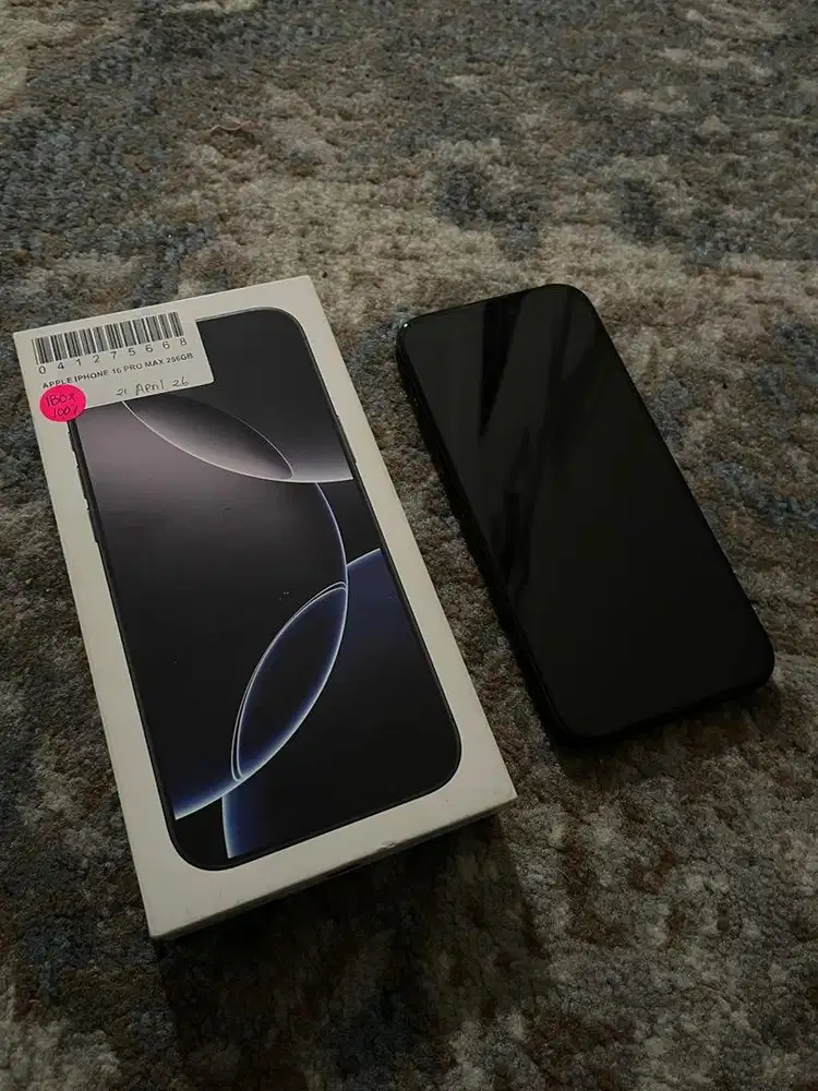 Iphone 16 Pro Max 256 Ibox Garansi April 2026