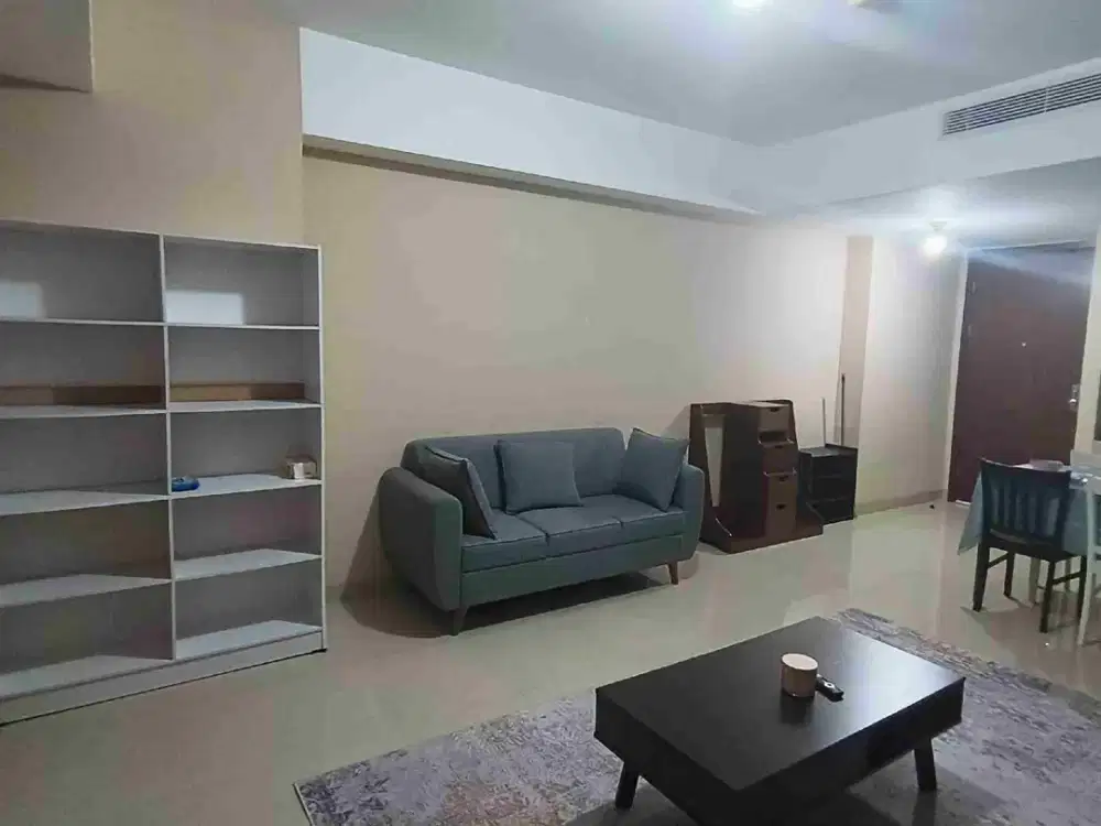 Apartemen U Residence 1, full furnish, type 1 bedroom dan 1 ruang tamu, view golf