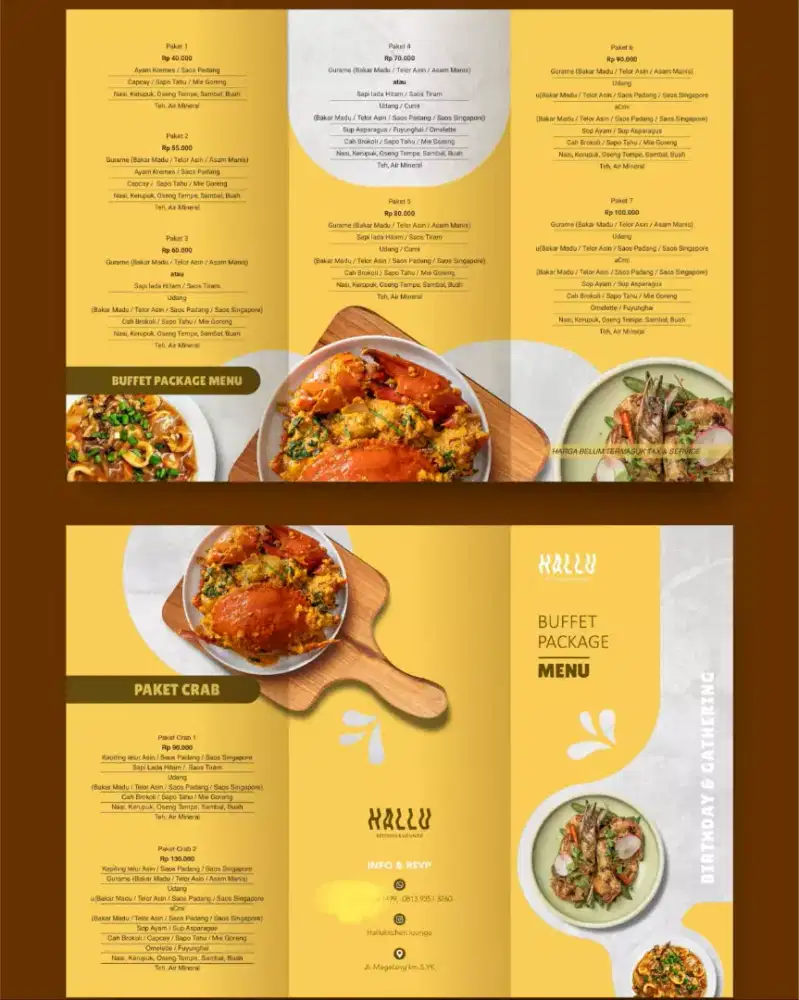 Dicari bag server ..helper..cook ..