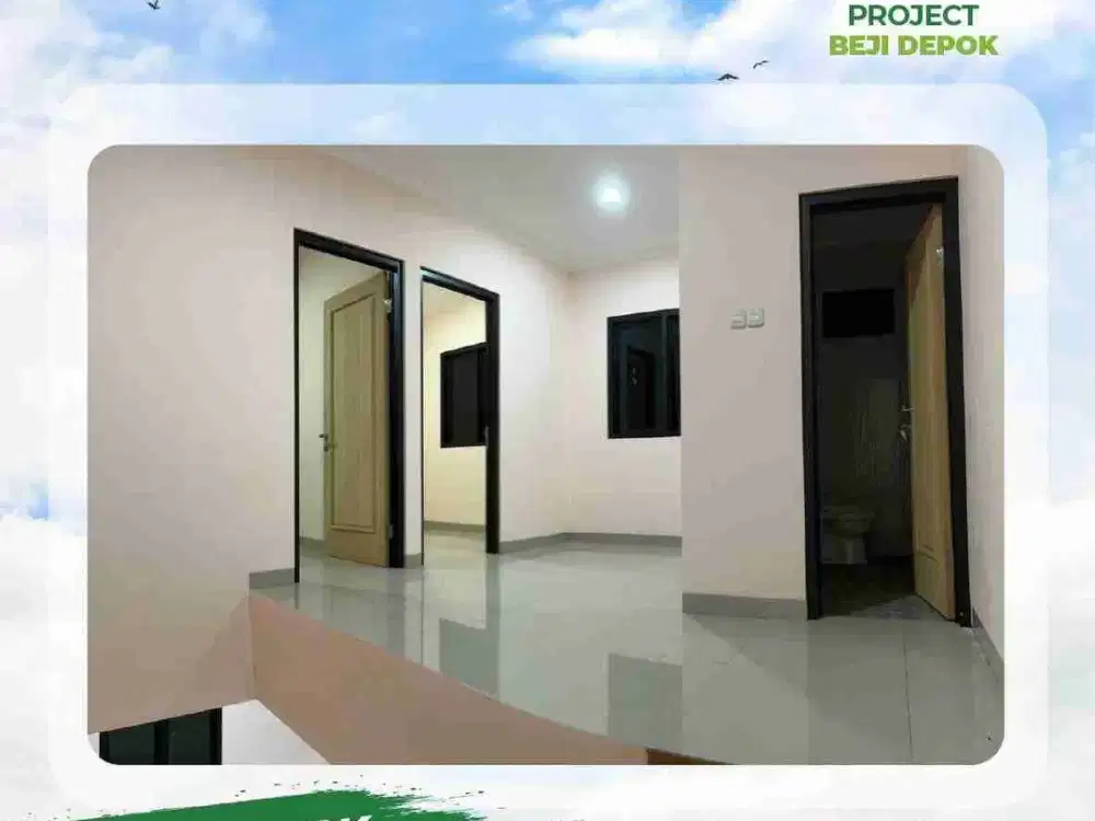 [HOT]Dijual Rumah Baru Cluster 2 Lantai Dkt RS UI Depok Beji Timur Beji Kota Depok SIAP HUNI