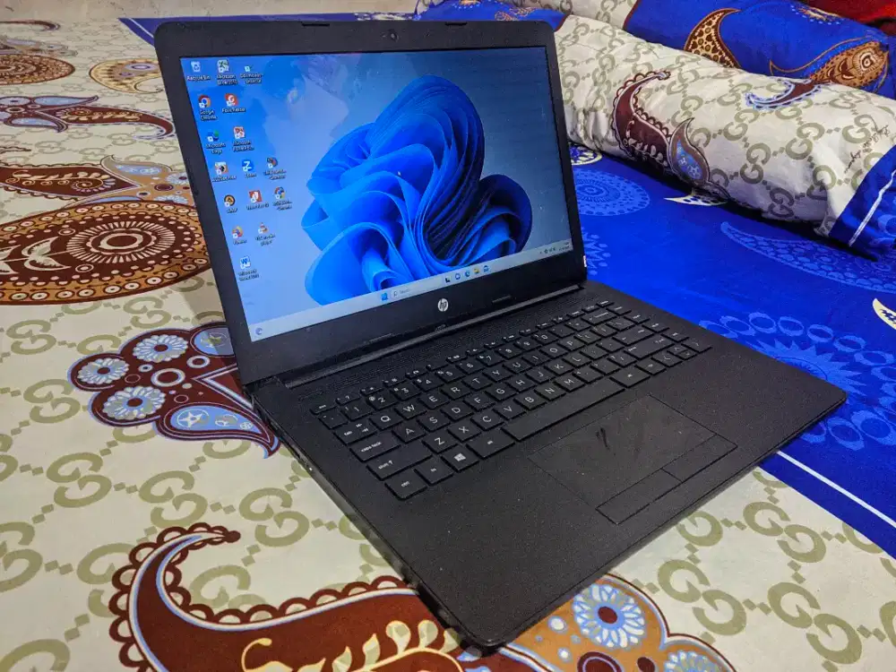 Laptop hp14 hardisk 1TB body mulus