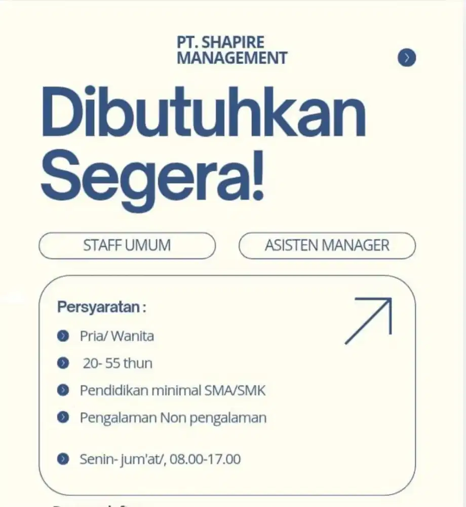 Lowongan kerja cepat - Gubeng Surabaya pusat