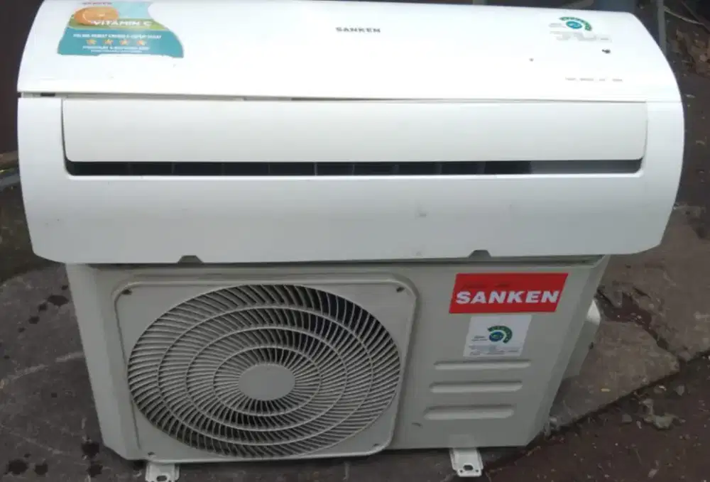 Jual ac Sanken R 410 1/2 pk lowwat 360 watt kondisi 95% ori semua