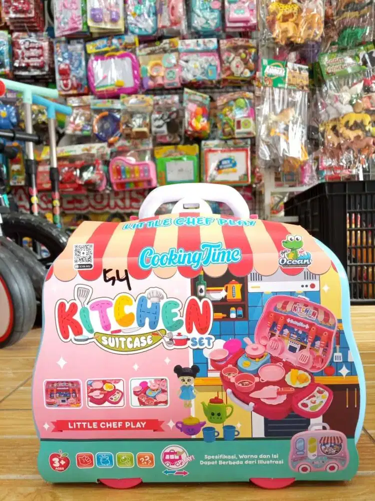 mainan anakkk set kitchenn koperr