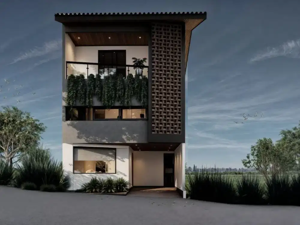 Villa Plus Ruko Disewakan Jangka Panjang 20 Th, di Padonan Canggu Area