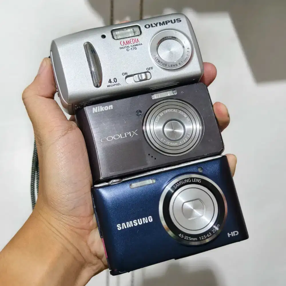 Bahan Kamera Olympus, Nikon & samsung
