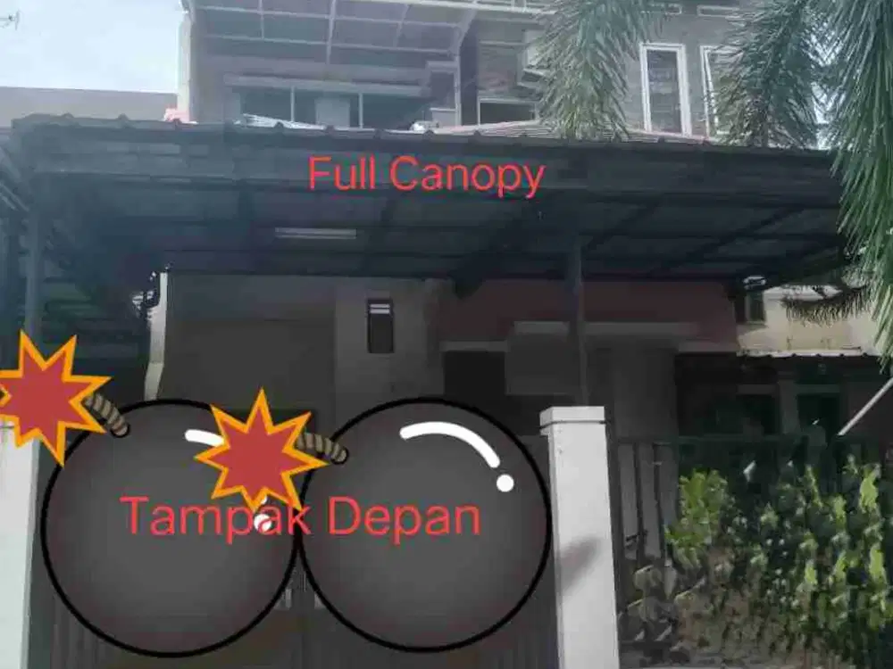 Rumah Elegan 2 Lantai Model Mezanine, Cluster Aralia, Kota Harapan Indah Bekasi