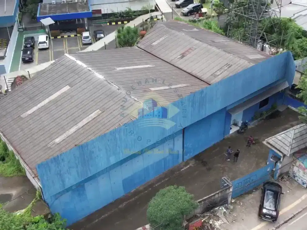 DIJUAL – Gudang + Office Strategis di Cikupa Jl.Raya Serang, Tangerang, Banten.
