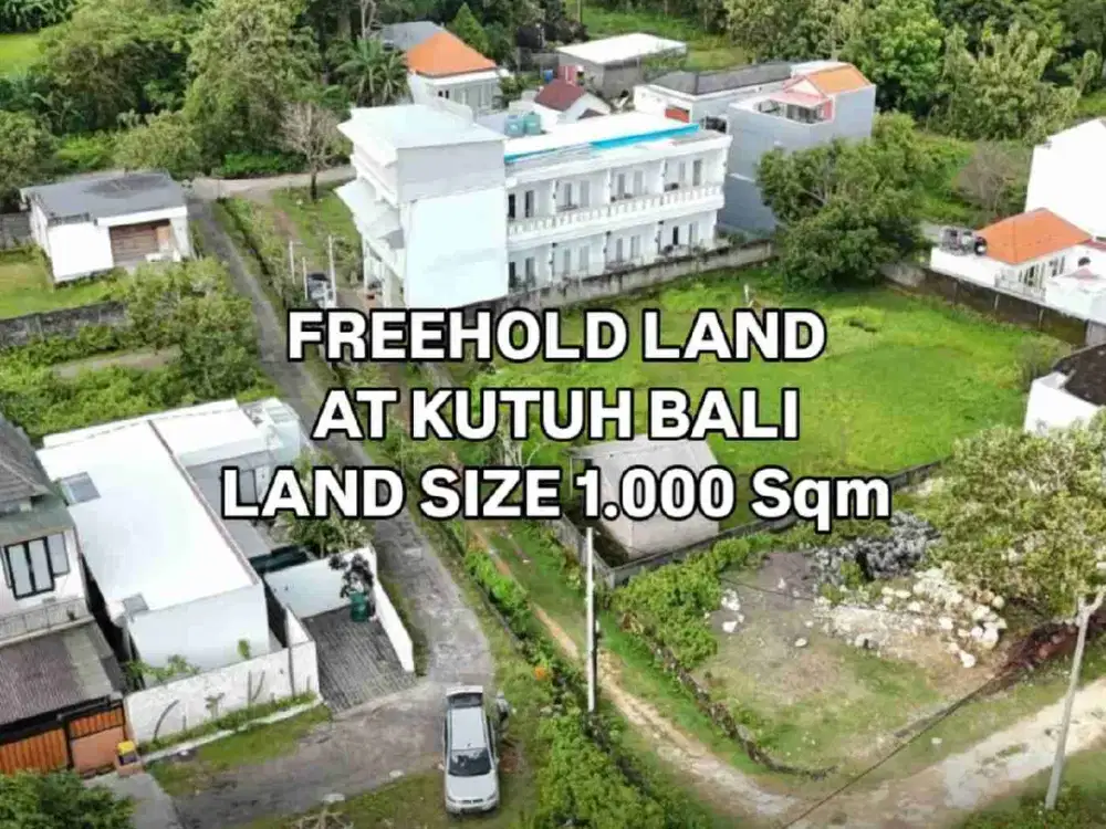 Tanah Murah 10 are di Kutuh Kuta Selatan Badung Bali