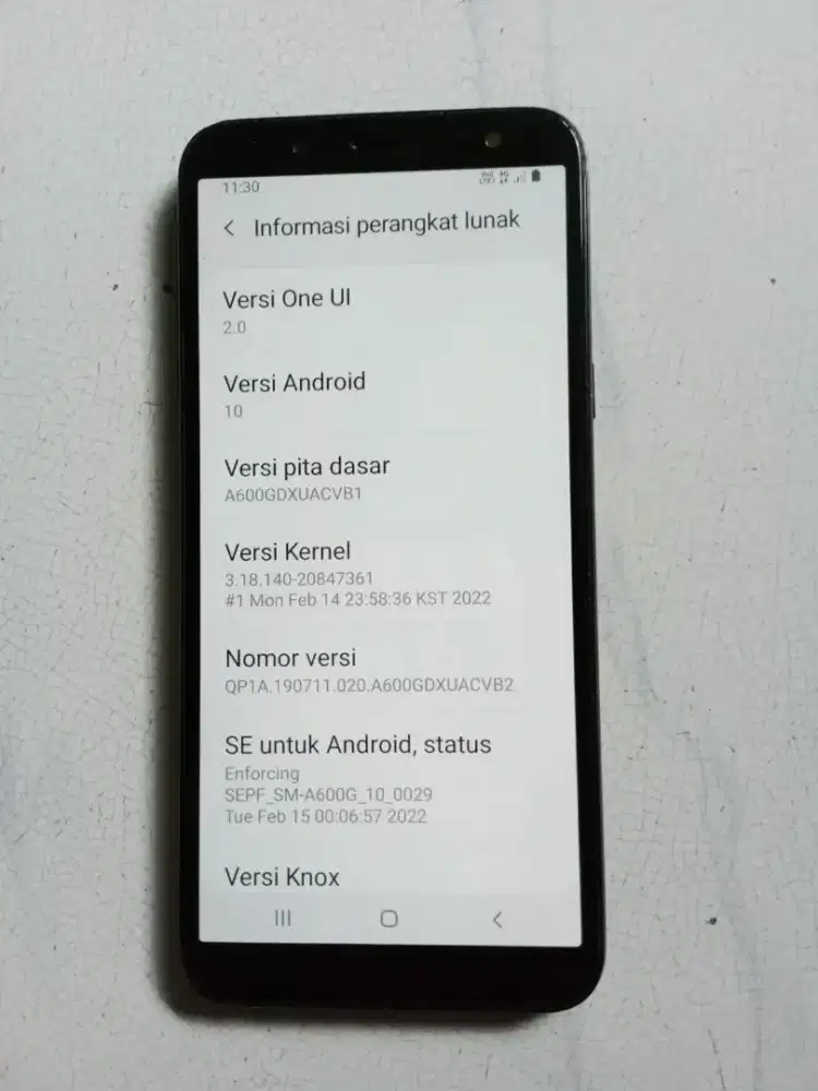 Antik samsung A6 ram 3/32.normal dan layar ori amoled