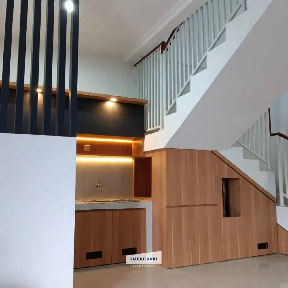 Lemari Bawah Tangga Custom | Built-In Storage
