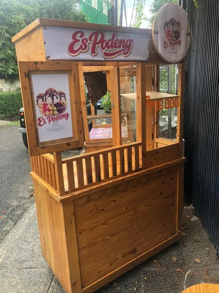 Dijual gerobak untuk jualan