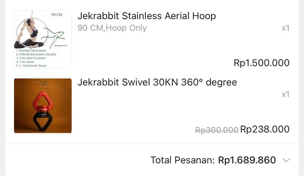 Aerial HOOP POLE PILATES