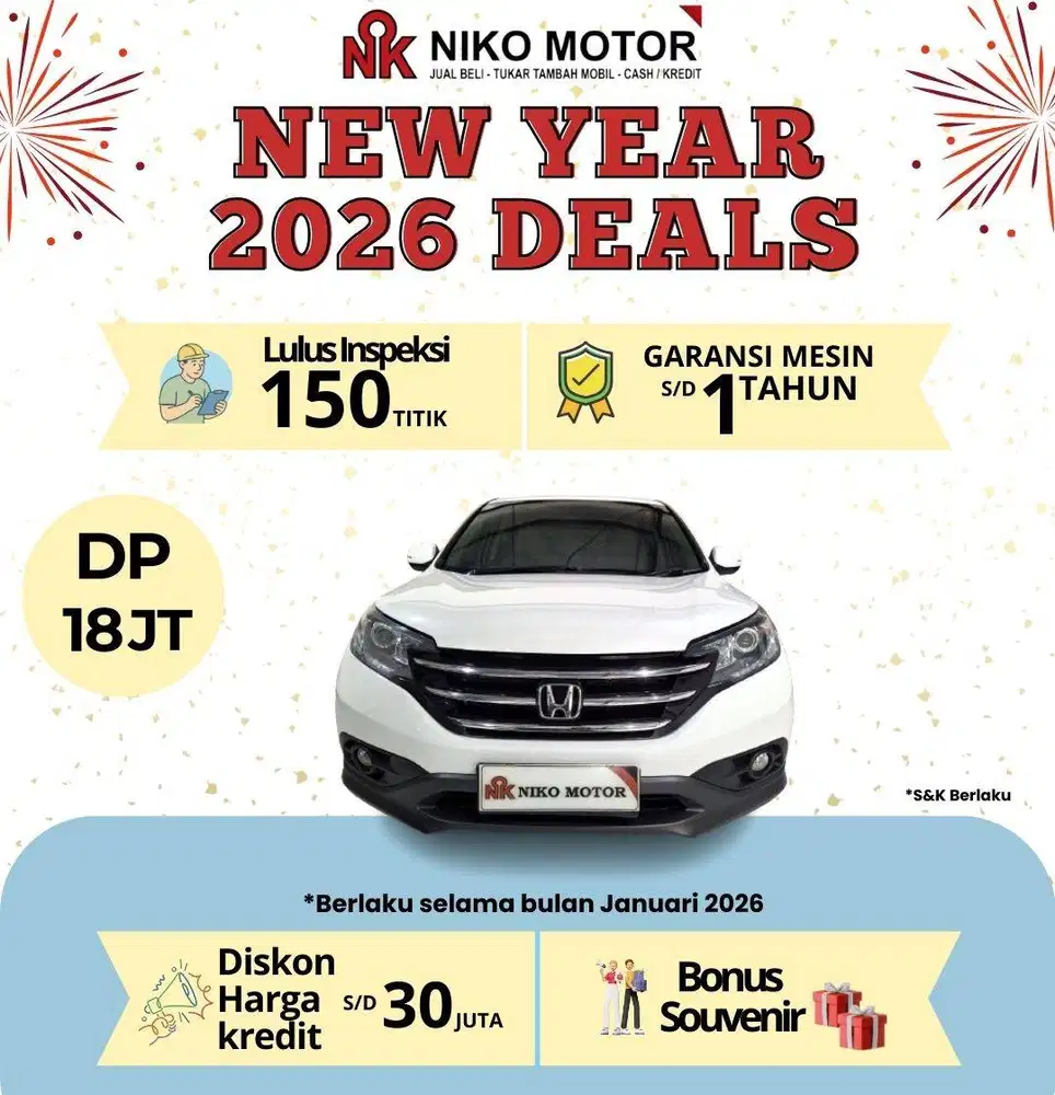 (MULUS) CRV 2.4 2013 AT : 2012|2014