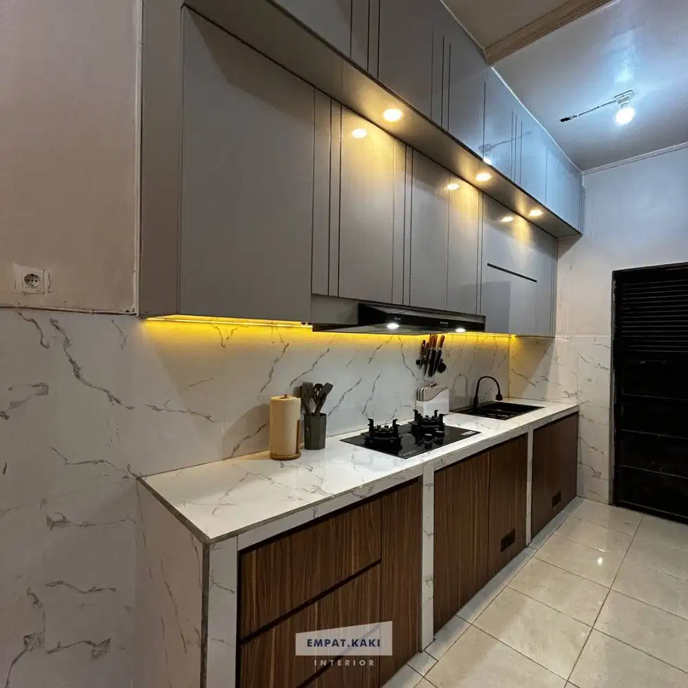 Kitchen Set Custom Box Atas | Modern Luxury