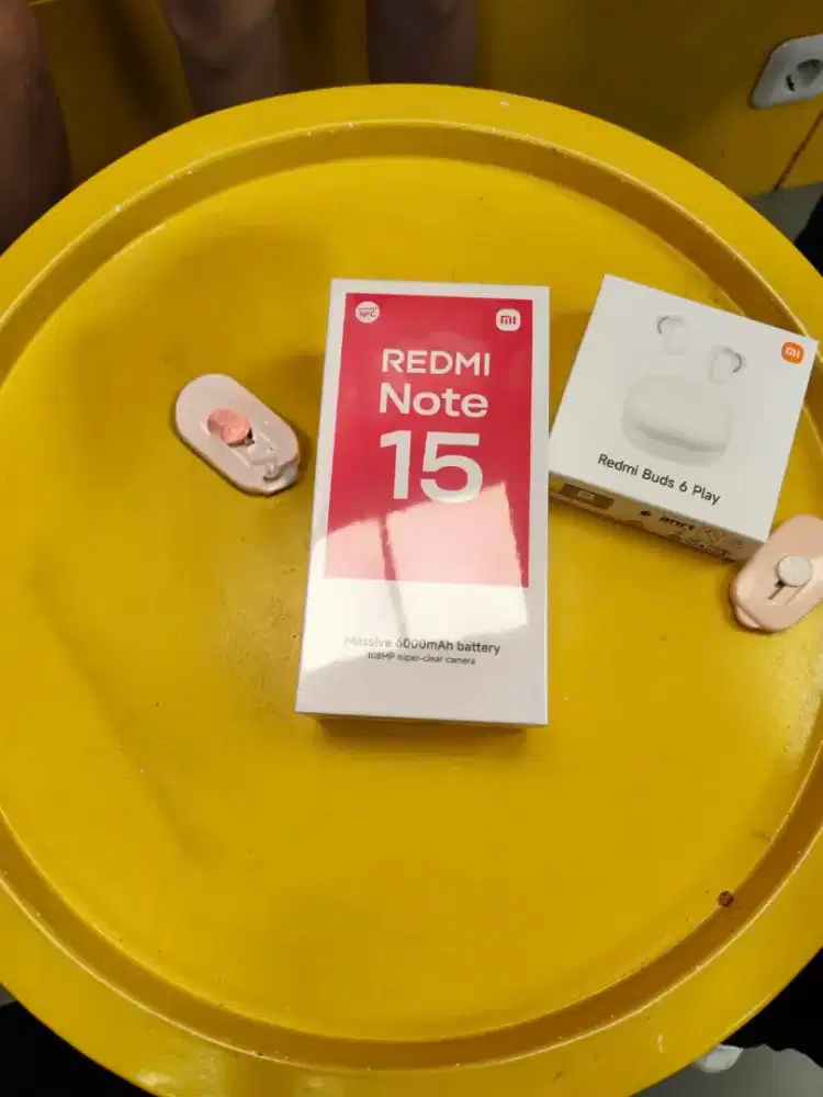 PROMO REDMI NOTE 15 NEW SEGEL GARANSI RESMI FREE BUDS 6 PLAY