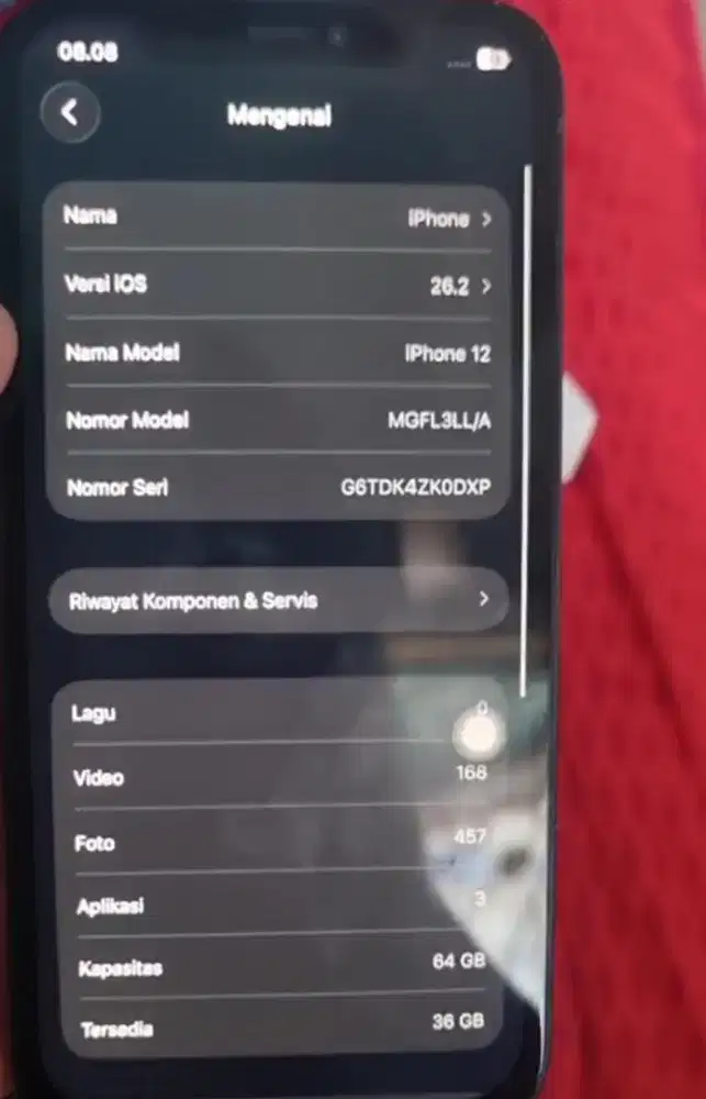 iPhone 12 64GB ex inter