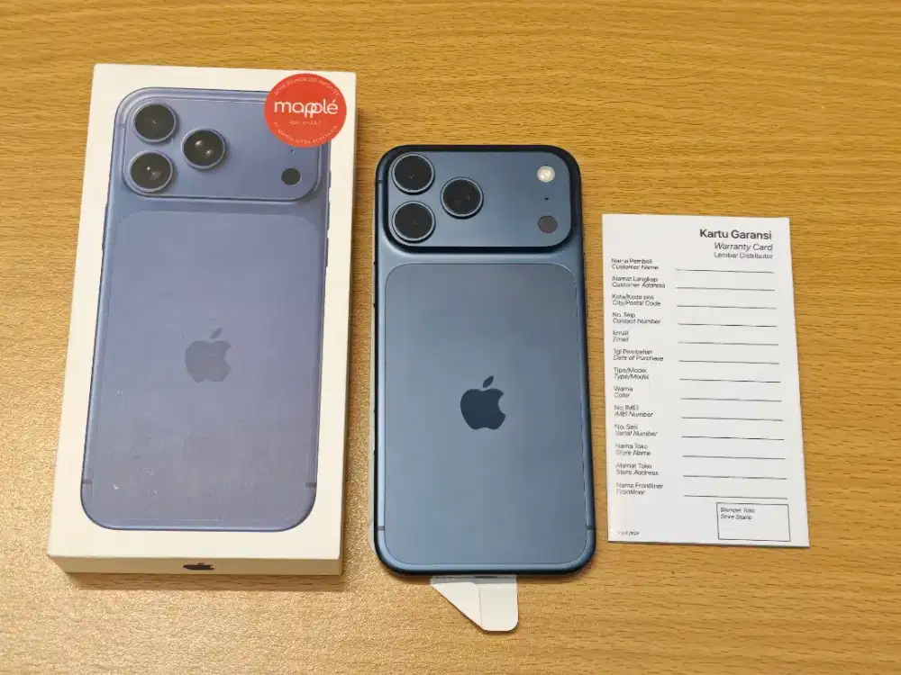 Iphone 17 Pro max 256gb resmi