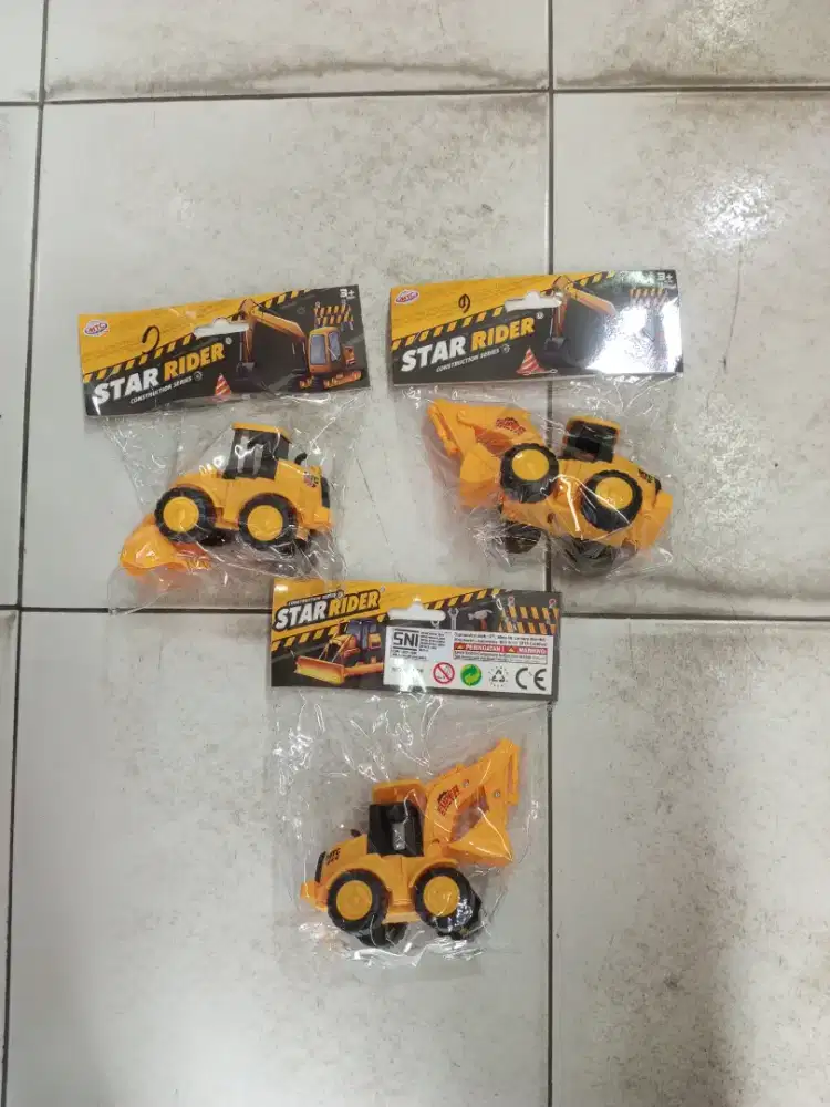 Mainan anak star rider konstruksi