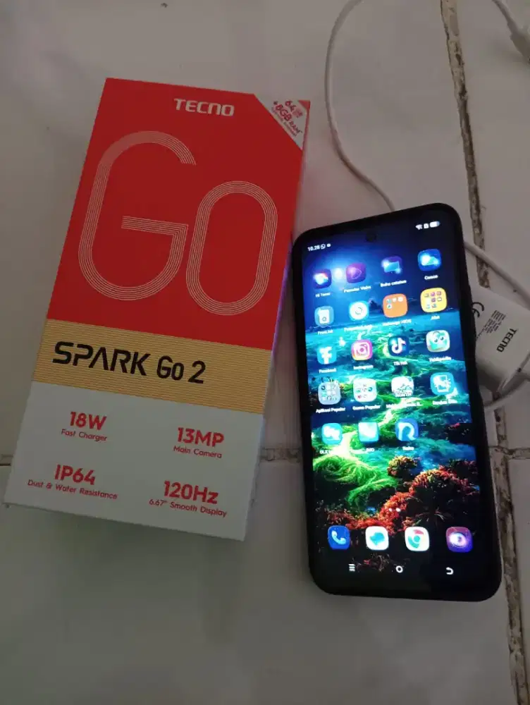 Tecno Spark go 2 mulus