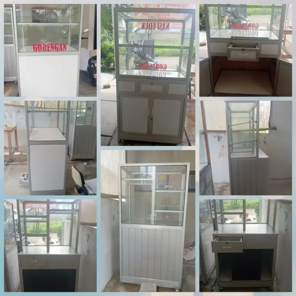 Dijual CEPAT 2 etalase second