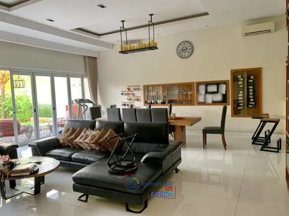 Jual Rumah Mewah Furnished Termurah Kawasan De Park BSD Tangerang DP106