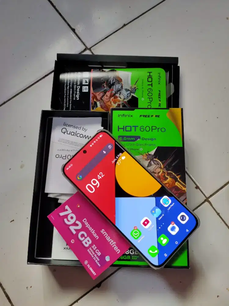 Infinix hot 60 Pro Ram 8+8/128 Like New Garansi Panjang