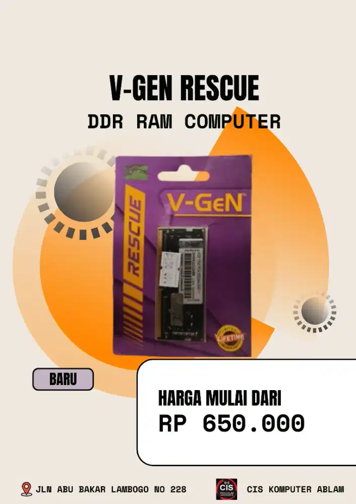 Jual V Gen platinum laptop ddr 4