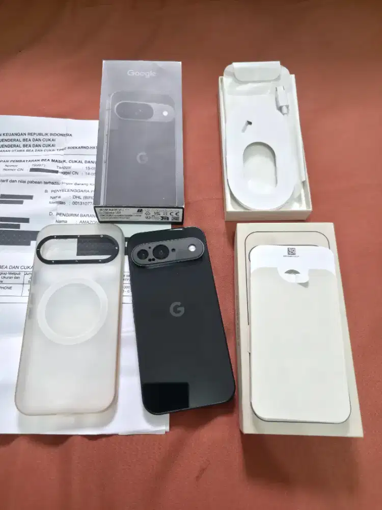 JUAL Google Pixel 9 128GB Warna Hitam Fullset Resmi Bayar BeaCukai