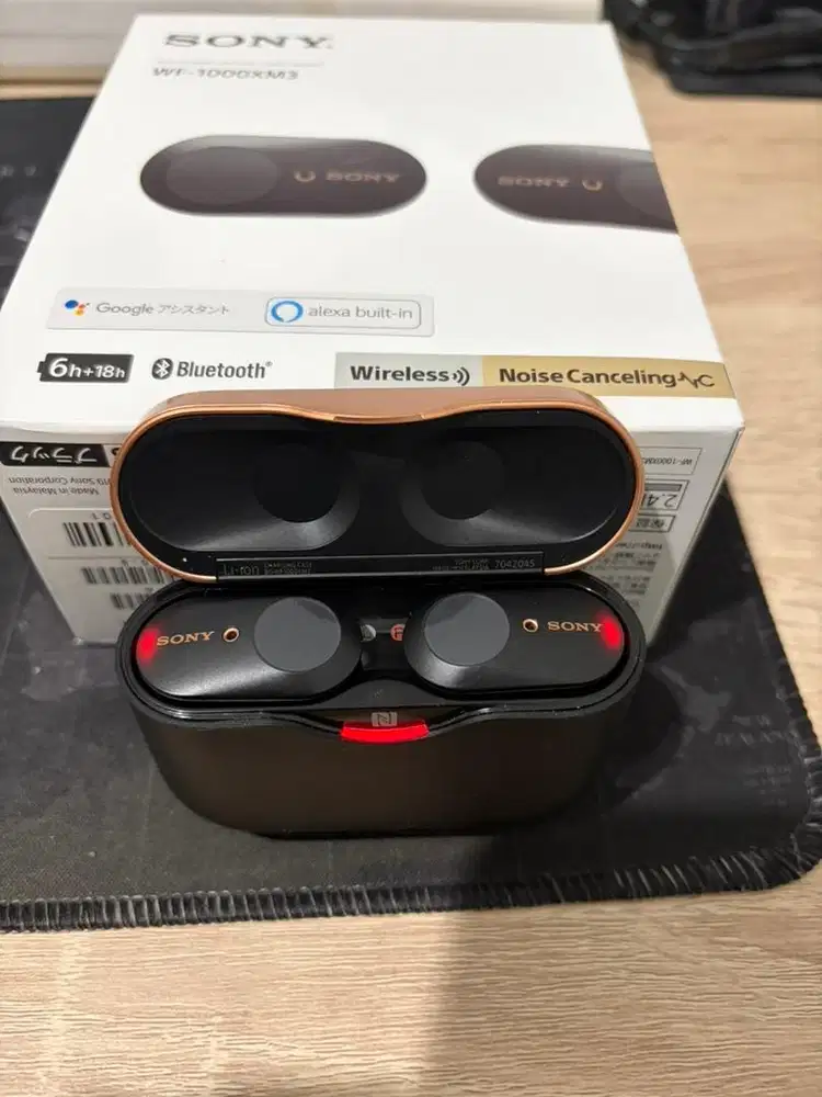 Headset tws sony wf 1000 xm3 no minus