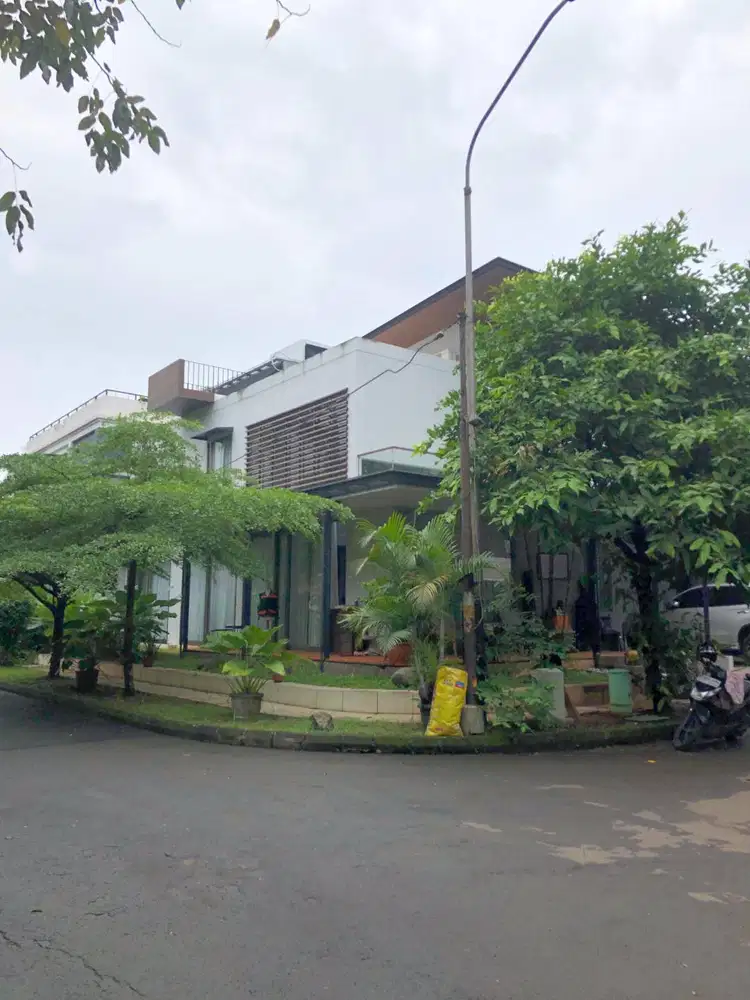 Rumah Tropical Posisi Hook di Bintaro Tangsel GB-14203