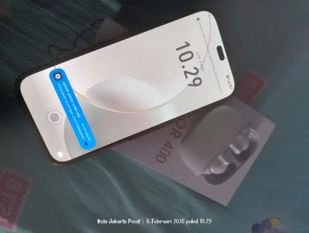 Honor 400 lite 5g 8/256 garansi sampai 29 agustus 2026