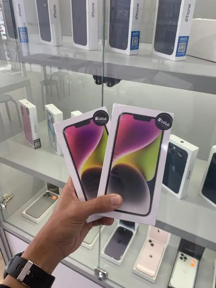 iphone 14 128Gb new segel garansi resmi