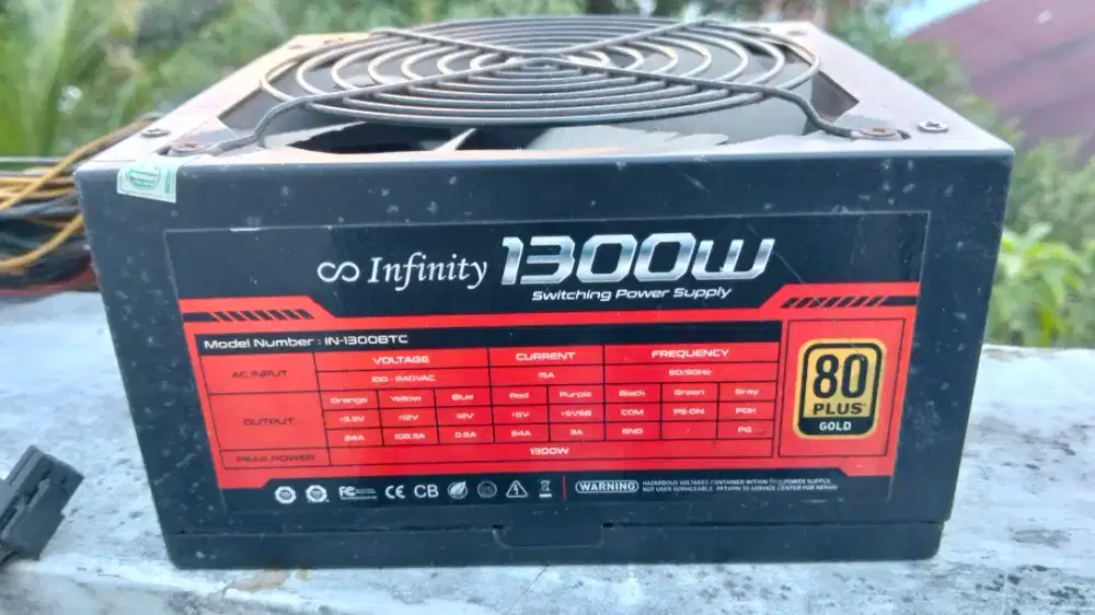 Power suply (psu ) merek infinity 1300 w