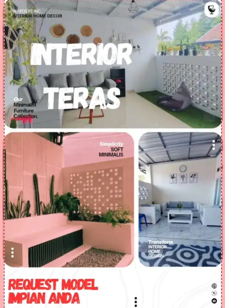 OUTDOOR SPESIALIS INTERIOR TERAS PONTIANAK