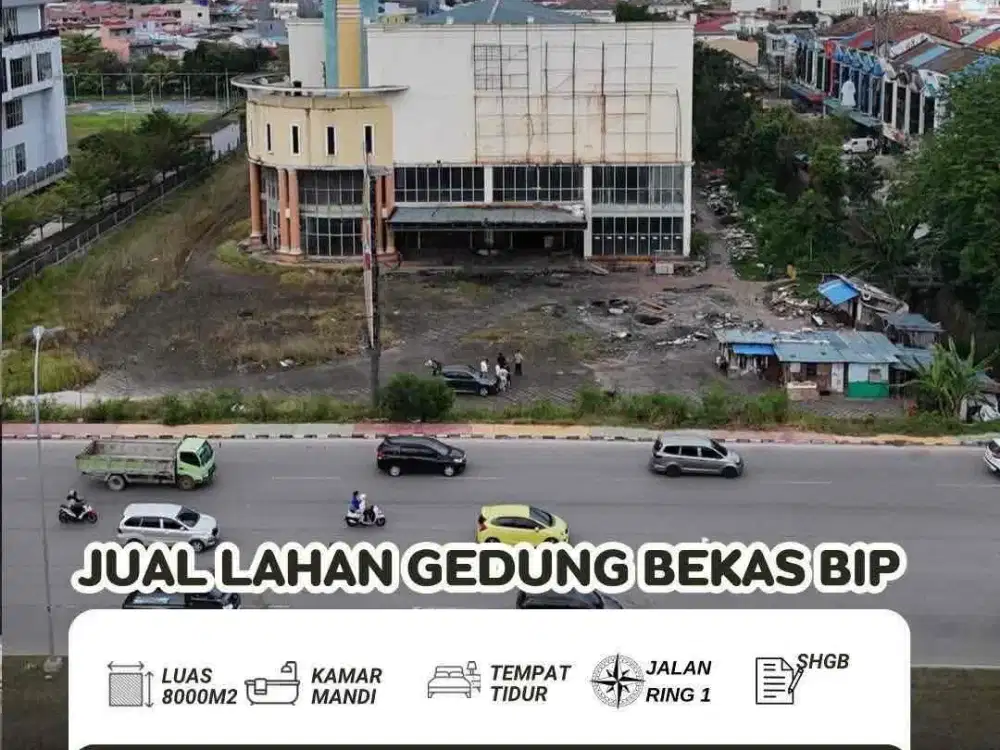 dijual Gedung Kavling Ex BIP Mall