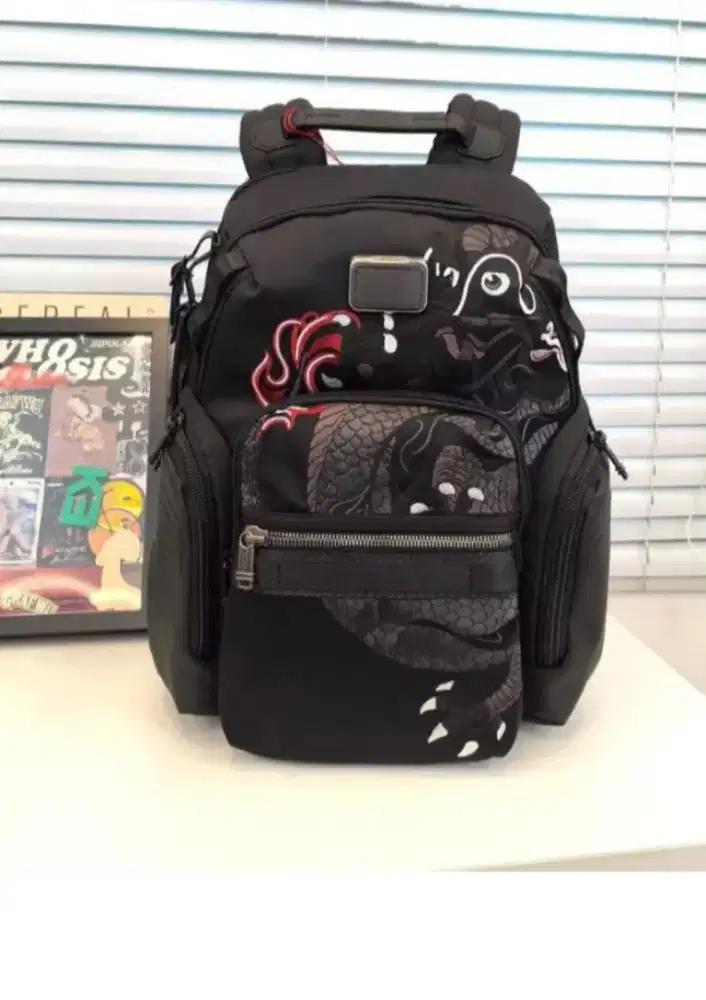 Tas Tumi ransel backpack edisi Dragon