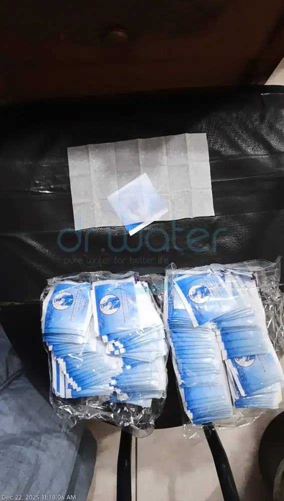 200pcs Tissue Pembersih Galon / Bottle Cleanser / Tisu Galon - drwater