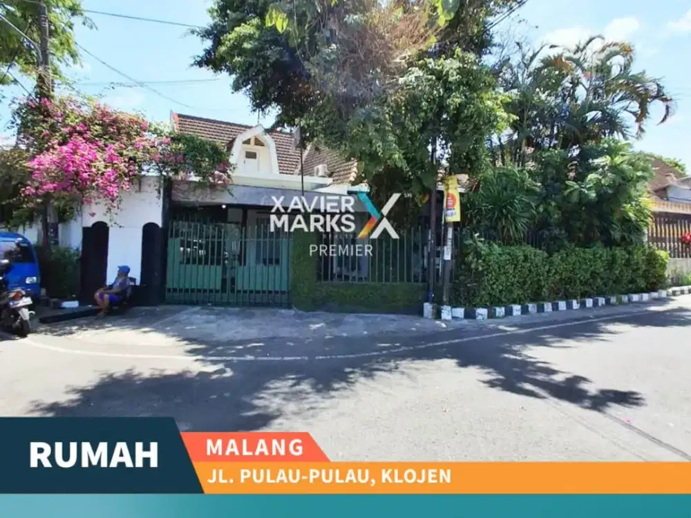 Dijual Rumah Hook Terawat Dekat Kayutangan di Klojen Malang