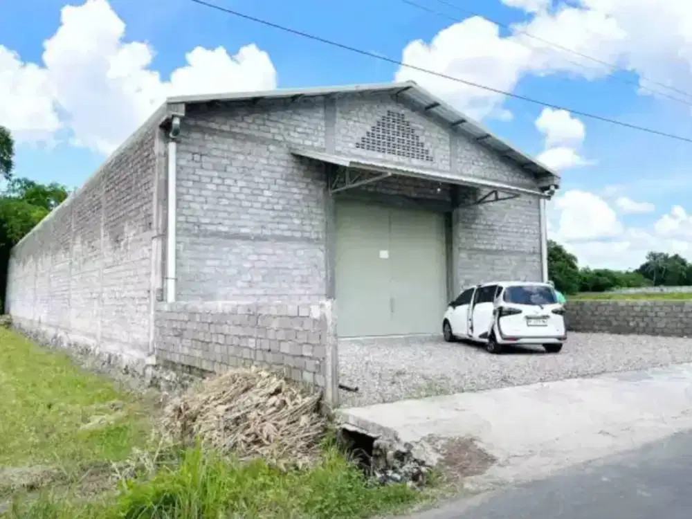 Disewakan Gudang Area Jombor Dekat Ringroad Utara dan JCM