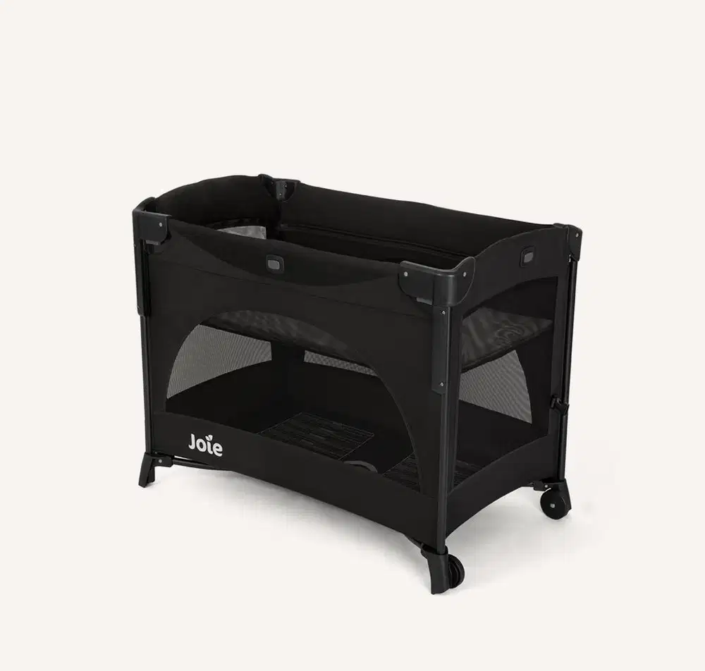 Joie kubbie sleep box bayi tempat tidur bayi warna hitam baru